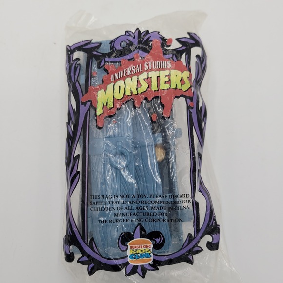 VTG Burger King Universal Studios Monster Kids Toys Set Of 4 1997 - Picture 8 of 9